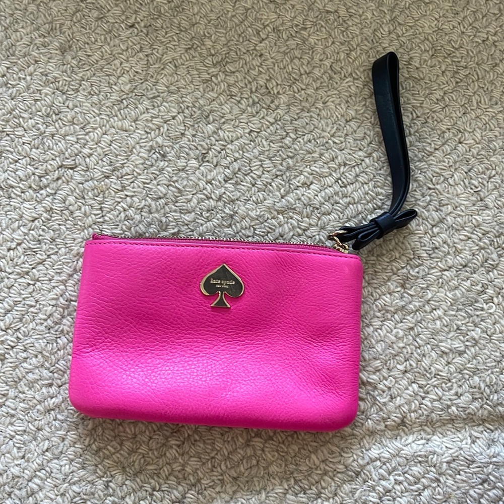 Kate Spade small pink pouch